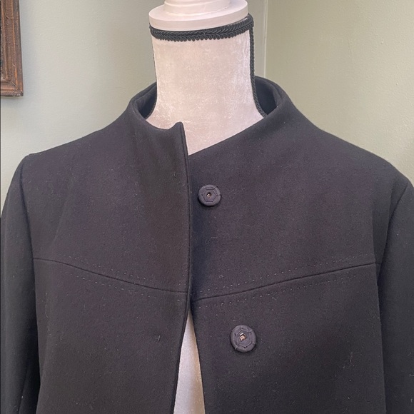 Gorgeous Italian Wool Blend Lined Coat Antonelli Firenze - Picture 9 of 9